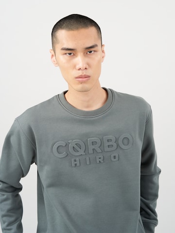 Cørbo Hiro - Sweatshirt 'Kitano' em verde