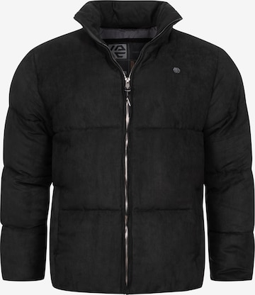 INDICODE JEANS Winterjacke 'Graville' in Schwarz: Vorderseite