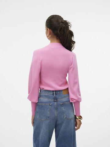 Pull-over 'HOLLY KARIS' VERO MODA en rose