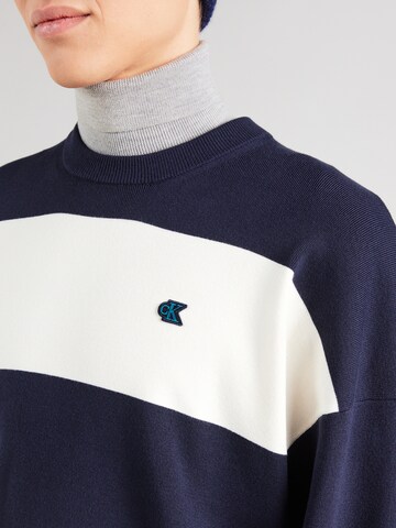 Calvin Klein Jeans Svetr – modrá