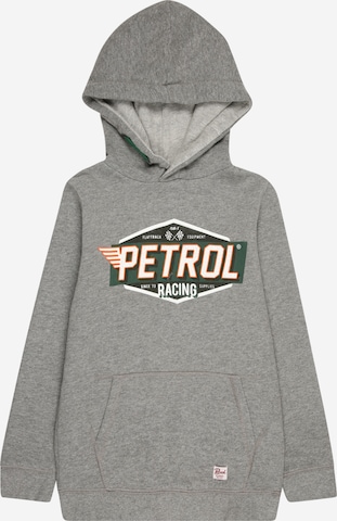 Petrol Industries Sweatshirt in Grey: front