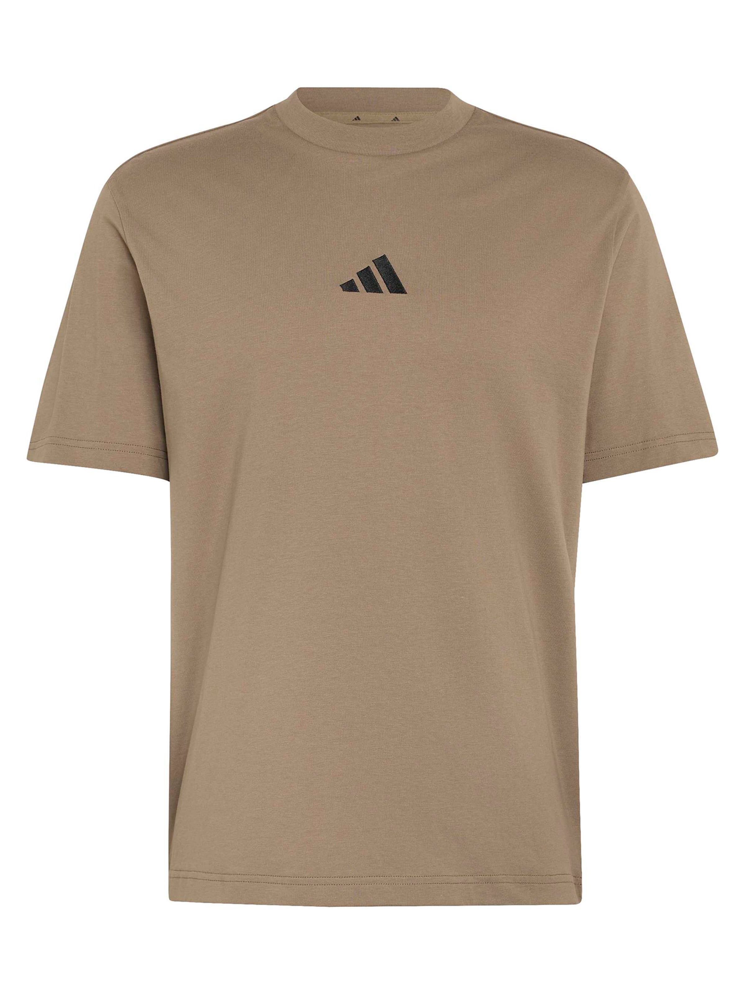 T-Shirt fonctionnel 'Essentials' ADIDAS SPORTSWEAR en beige : devant