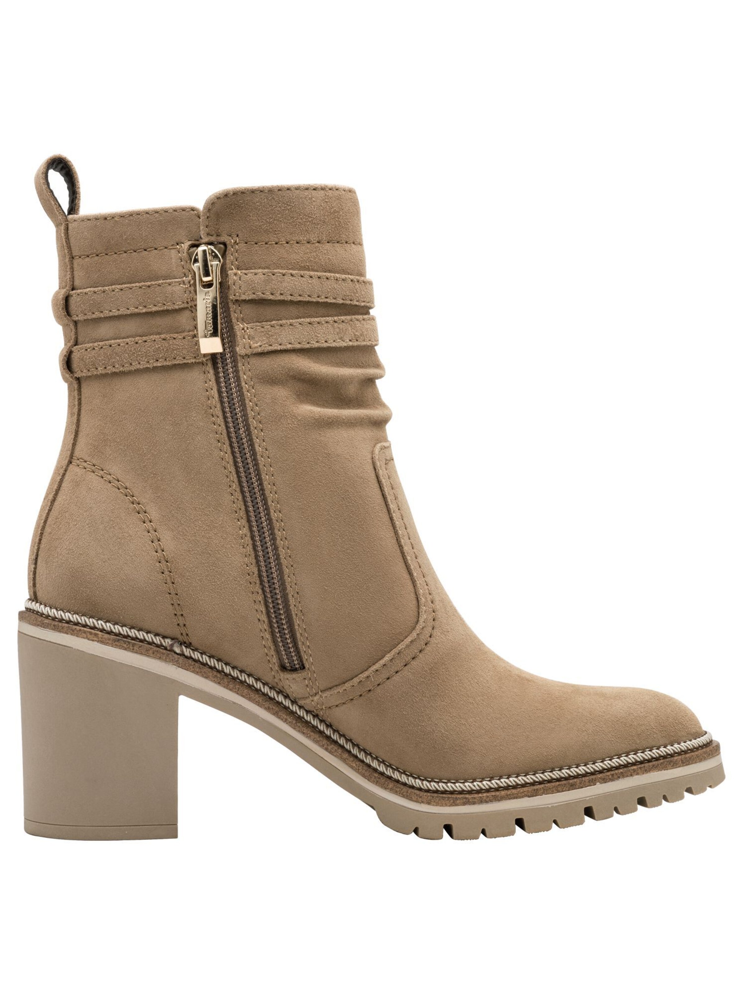 Tamaris Enkellaarsjes in Beige