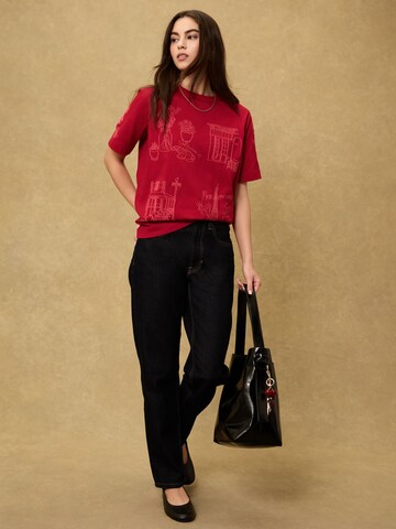 Next Shirts 'Provence' i rød