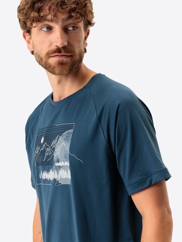 VAUDE T-Shirt 'Gleann T II' in Blau