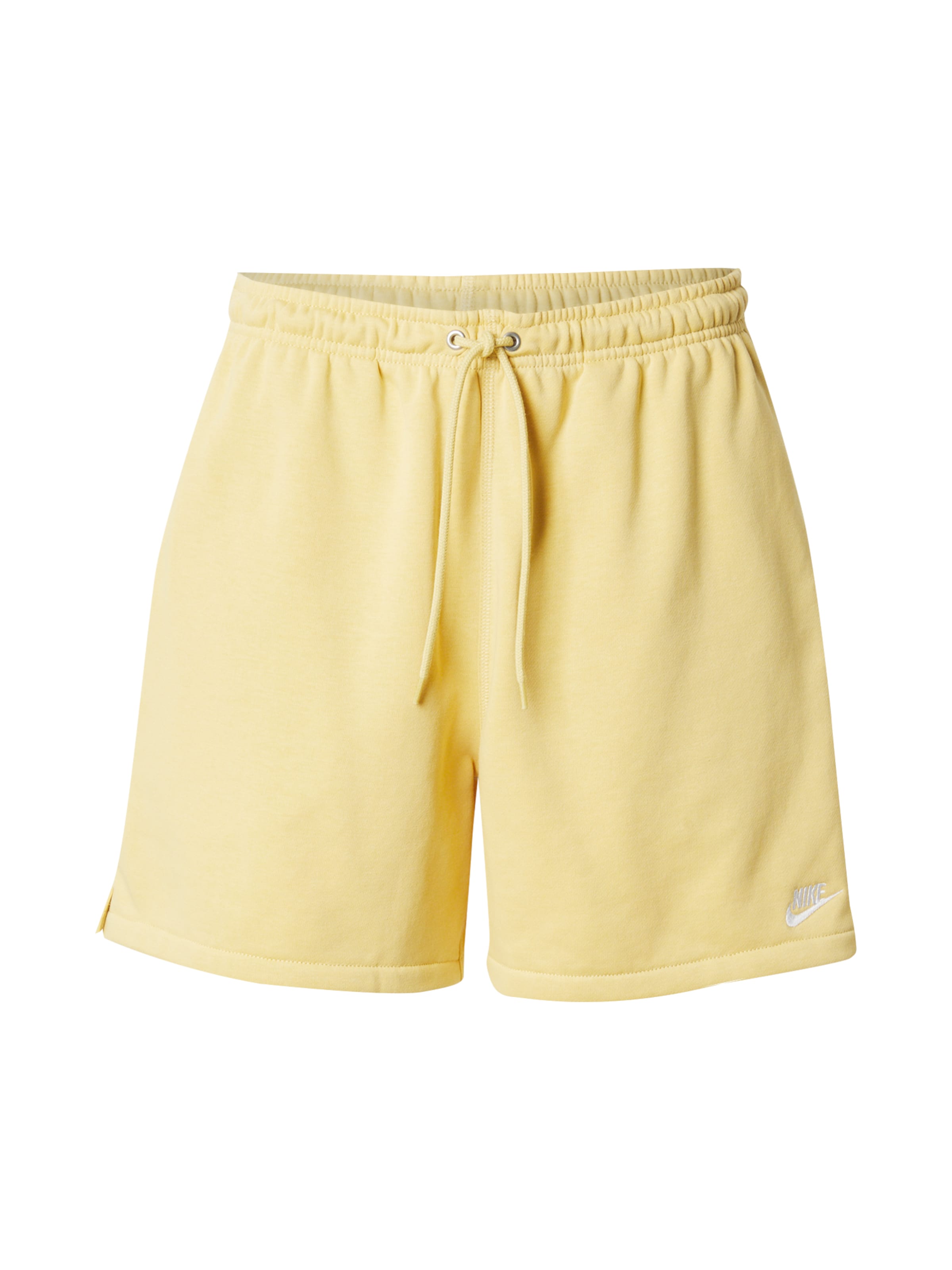 Nike Sportswear Штаны 'CLUB' в Желтый: спереди