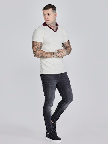SikSilk Shirt in Beige