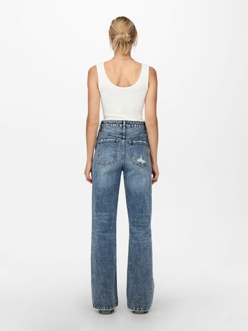 ONLY Flared Jeans 'Camille' in Blauw