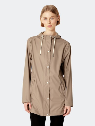 Veste fonctionnelle 'Rain228FR' ILSE JACOBSEN en marron : devant