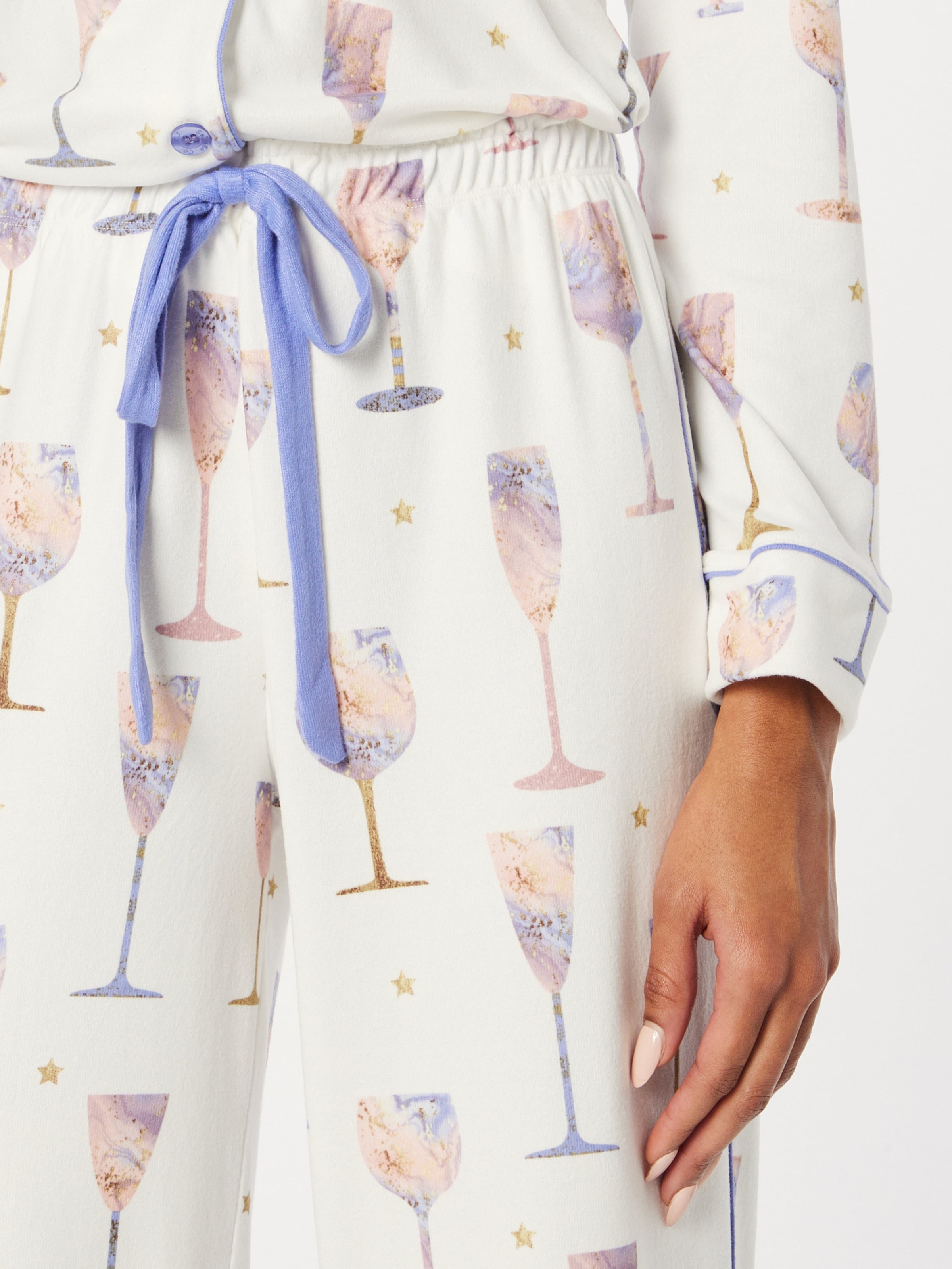 PJ Salvage Pajama in Off White ABOUT YOU