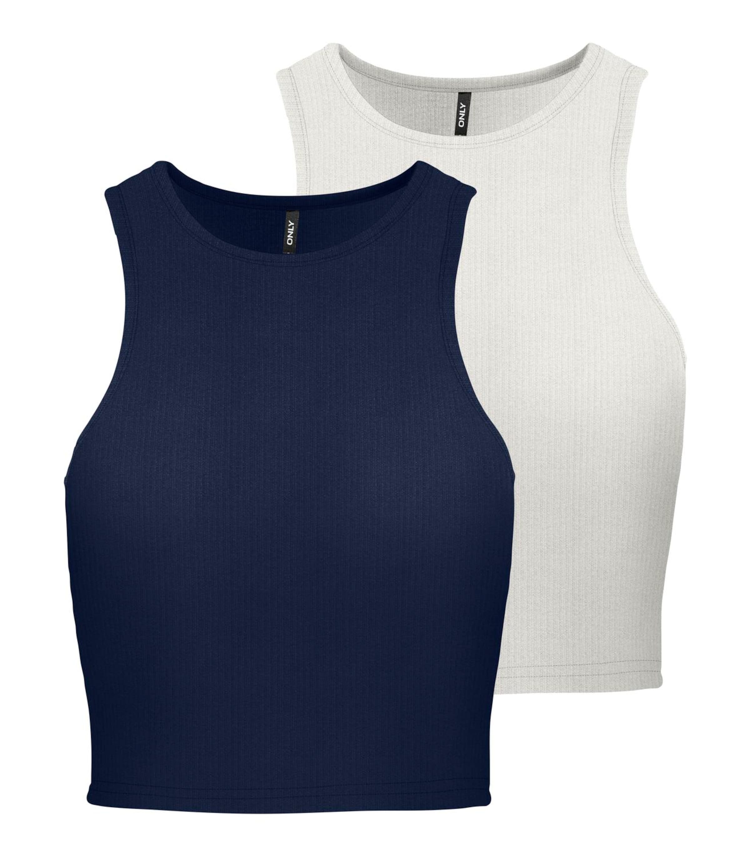 ONLY - Top 'ONLBELIA' en azul: frente