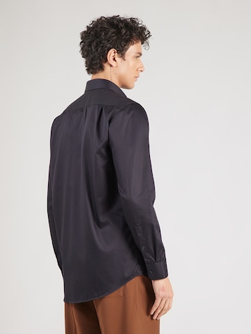 SEIDENSTICKER Regular fit Zakelijk overhemd 'SMART CLASSICS' in Zwart