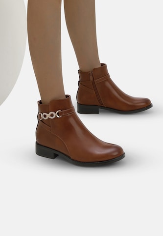 Bottines Elara en marron