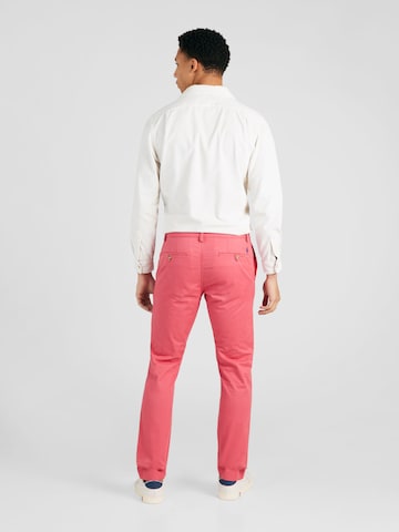 Polo Ralph Lauren - Slimfit Calças chino 'BEDFORD' em vermelho