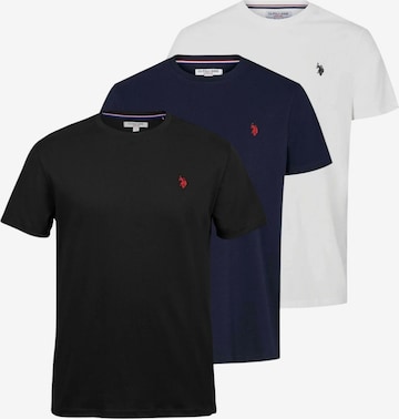 U.S. POLO ASSN. T-Shirt 'Arjun' in Blau: Vorderseite