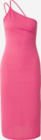 Rochie de la Trendyol pe roz: față