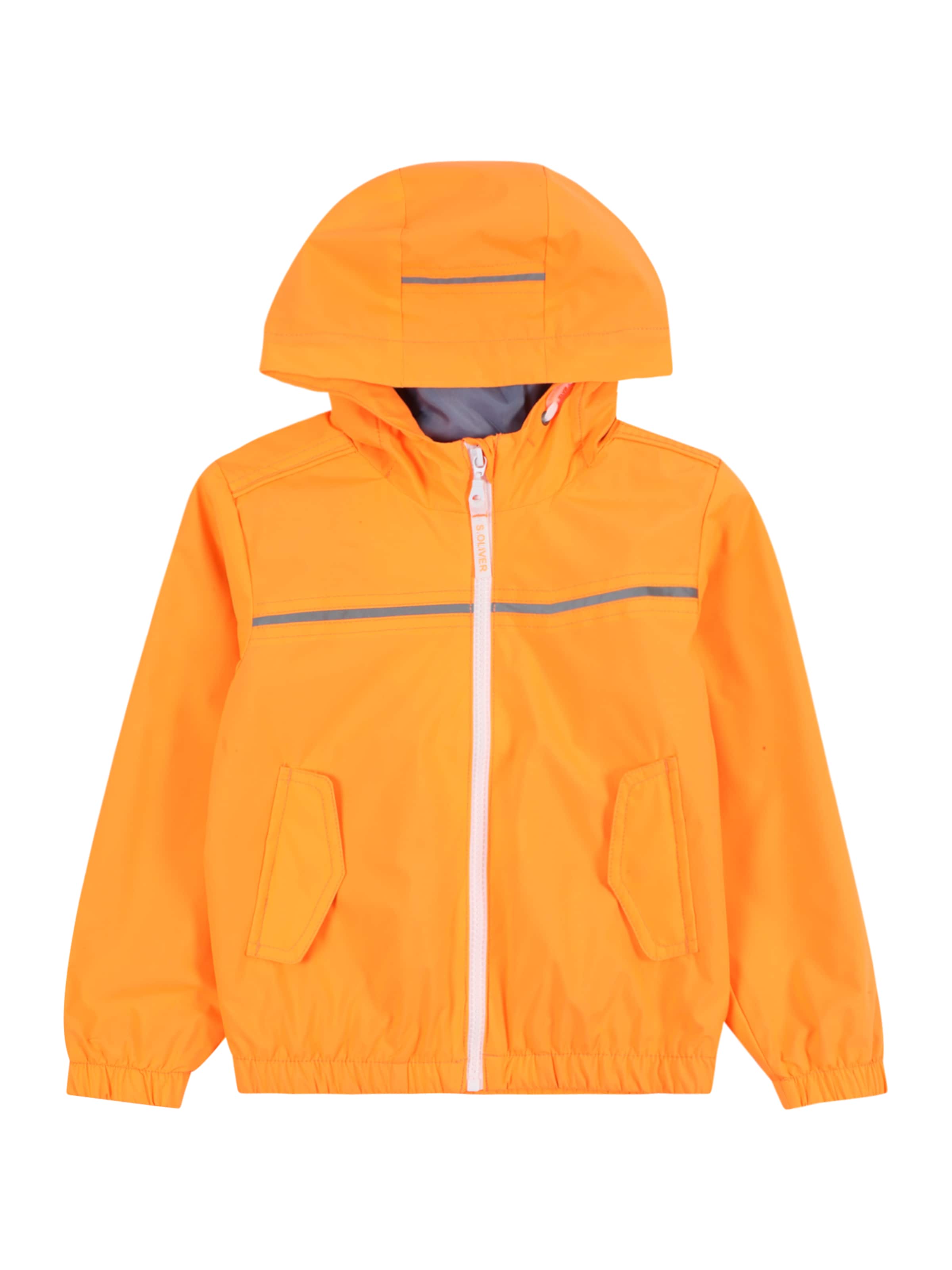 s.Oliver Přechodná bunda – oranžová: přední strana