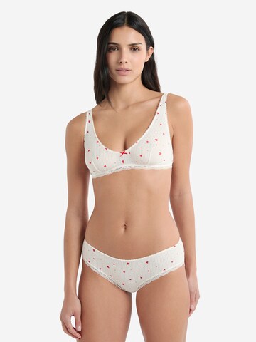 ETAM Boyshorts 'Vanity Gourman' in White