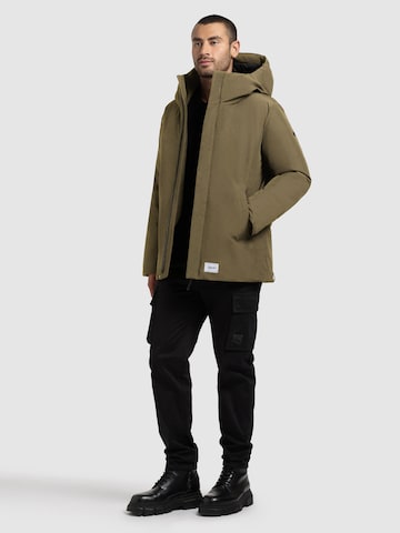 Veste d’hiver 'Etian' khujo en vert