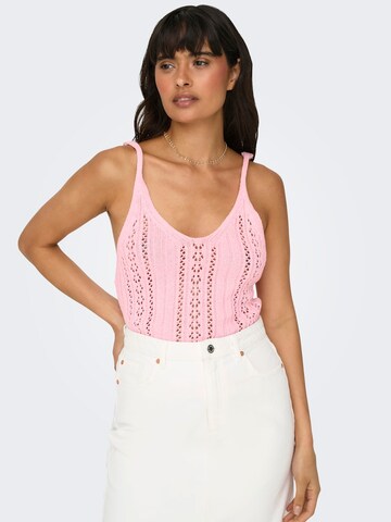 Tops en tricot 'Lyzet' ONLY en rose
