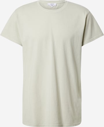 DAN FOX APPAREL T-shirt 'Luke' i beige: framsida