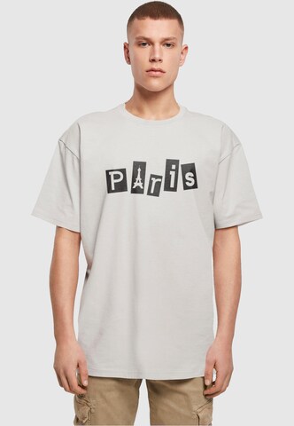 T-Shirt 'Paris' Merchcode en gris : devant