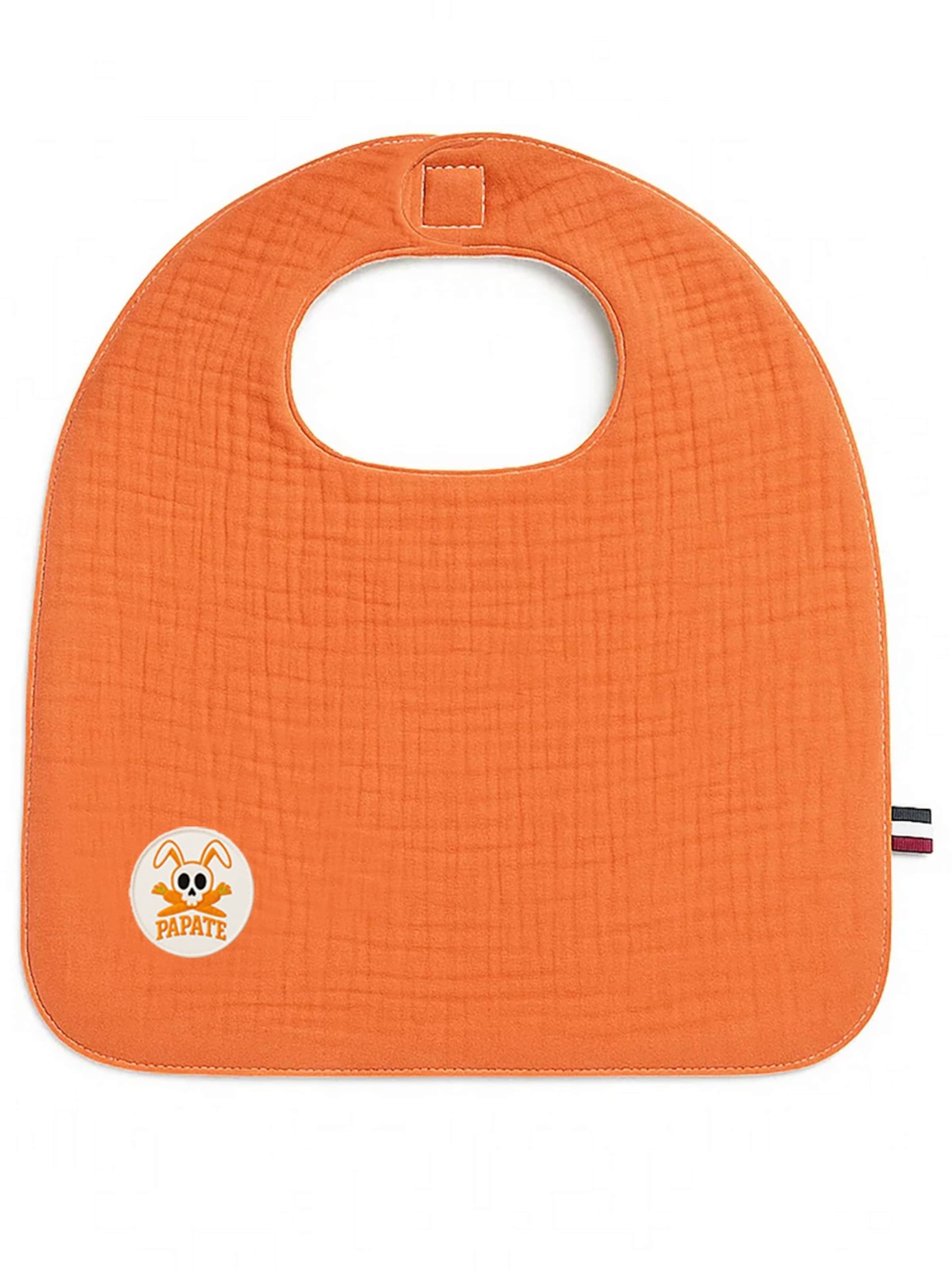 PAPATE - Babero en rosa: frente