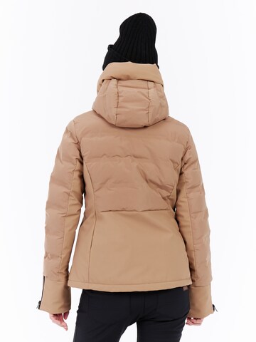 PROTEST Athletic Jacket 'PRTMERCURY' in Brown