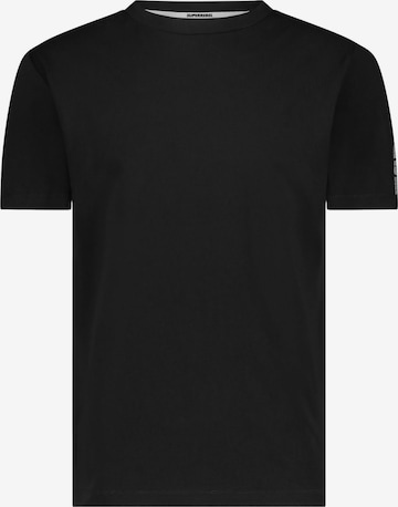 T-Shirt 'MARLON' SUPERREBEL® GEAR en noir : devant