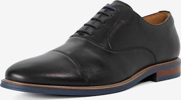 Dune LONDON Schnürschuh 'Stanlakes' in Schwarz: Vorderseite