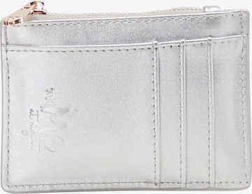 myMo at night Wallet in Silver: front