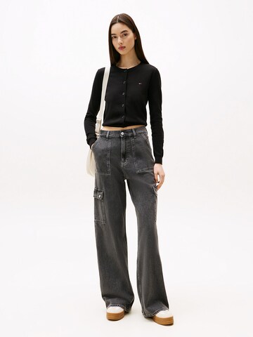 Tommy Jeans Loosefit Cargojeans 'Claire' in Grijs