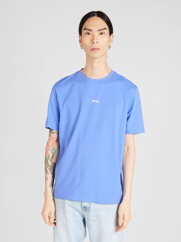 T-Shirt 'Chup' BOSS en bleu : devant