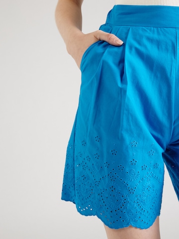 Marks & Spencer - regular Pantalón plisado en azul