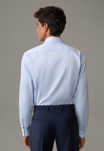 STRELLSON Slim fit Overhemd ' Stan ' in Blauw