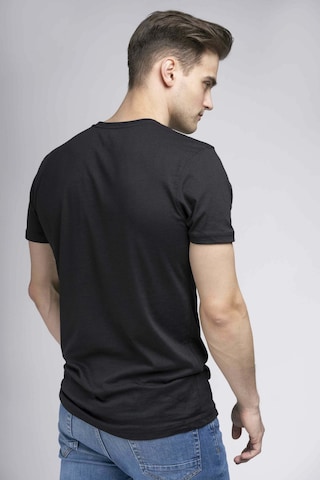 LONSDALE Shirt 'Taverham' in Zwart