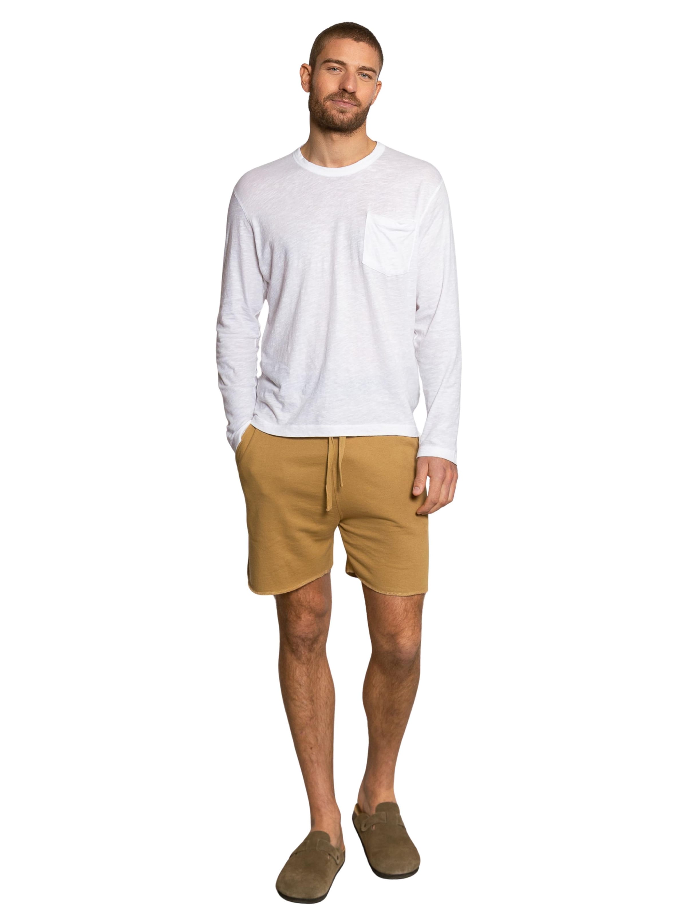 Pyjama court 'Terry' LDB en beige