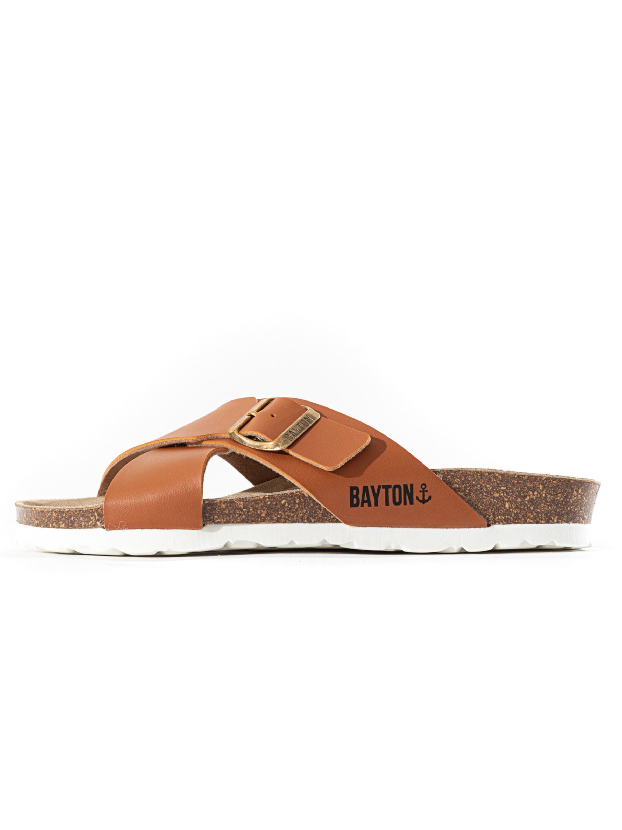 Bayton Pantolette 'Era' i beige: framsida