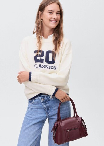 MANGO TEEN Sweater 'Classics' in White: front