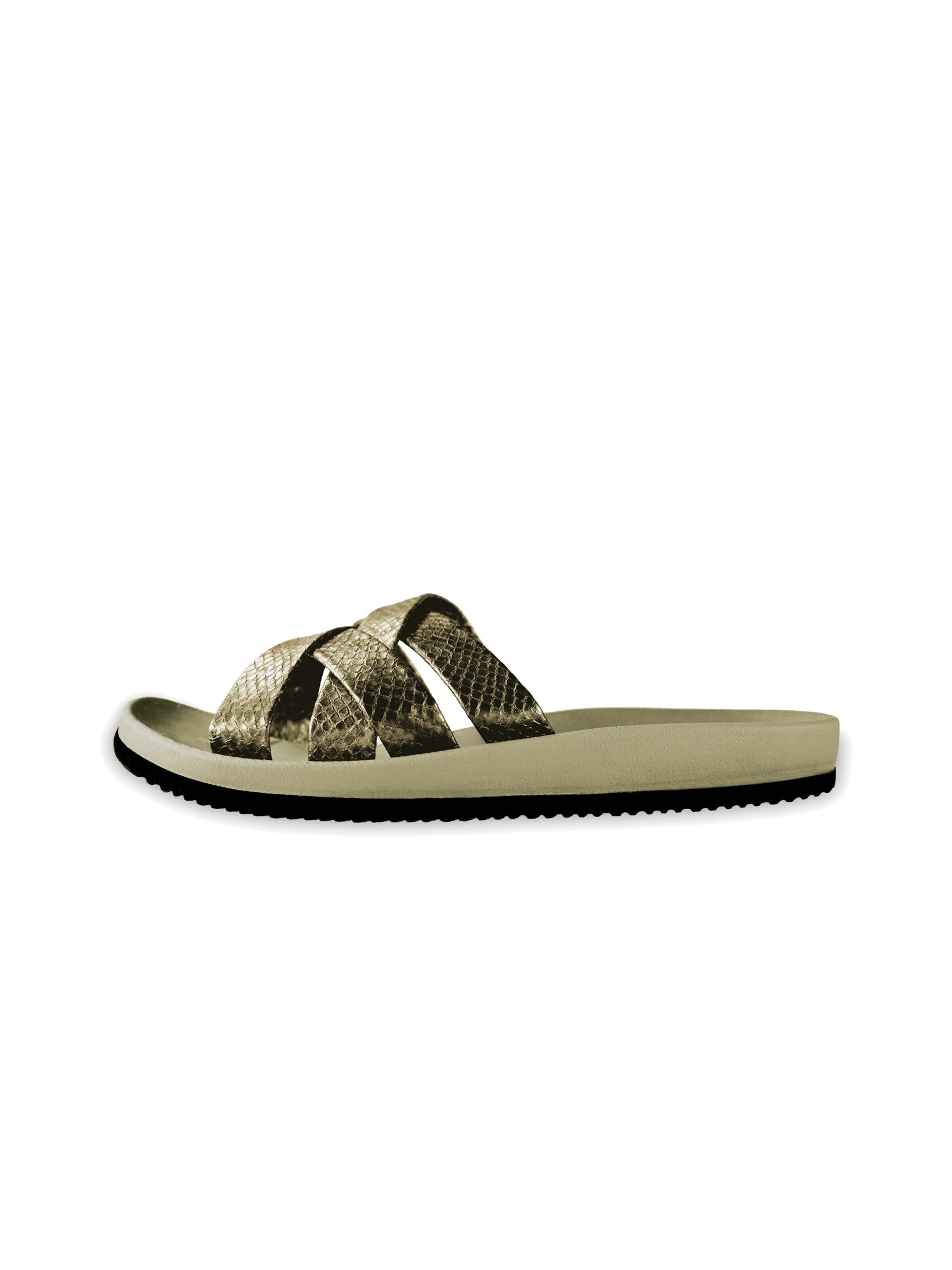 Brasileras Mule 'Bucla' in Gold