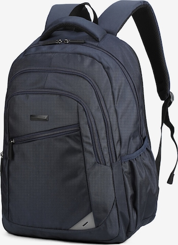Aoking Backpack in Blue: front