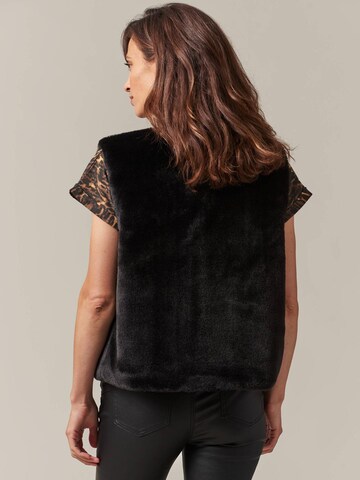 Gilet 'Fuzzy' Deeluxe en noir
