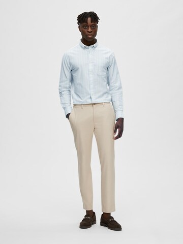 SELECTED HOMME Slimfit Byxa 'Dave' i beige