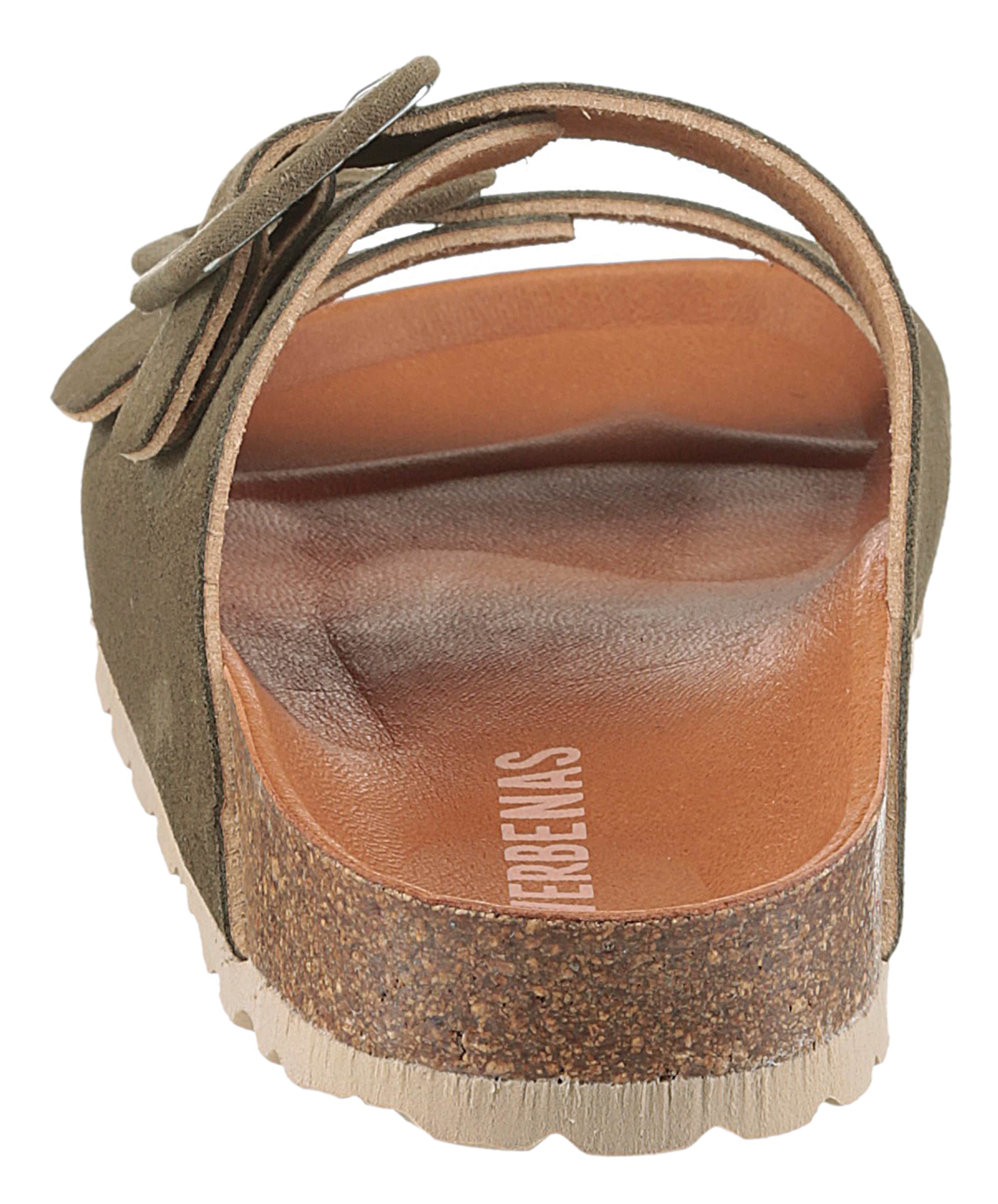 VERBENAS Mules in Green