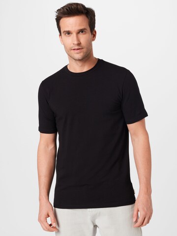 Tricou de la SCOTCH & SODA pe negru: față