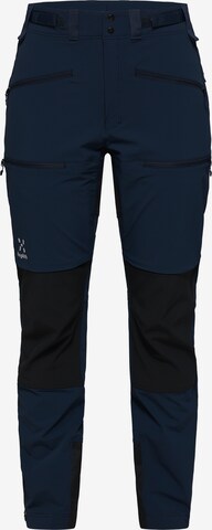 Haglöfs Outdoor Pants in Blue: front