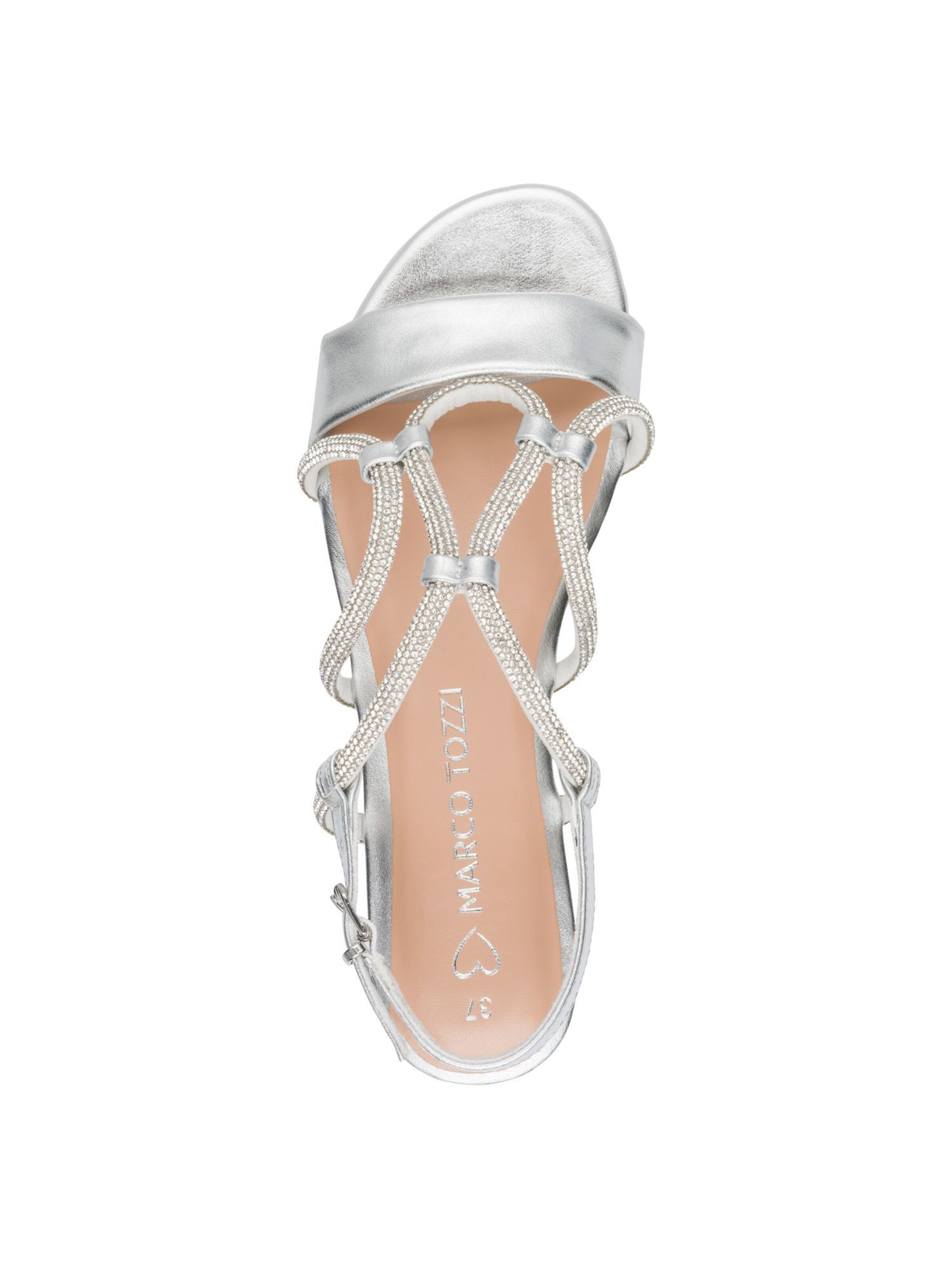 Sandales à lanières MARCO TOZZI en argent