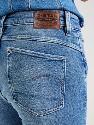 G-STAR Skinny Jeans 'Lhana' in Blau