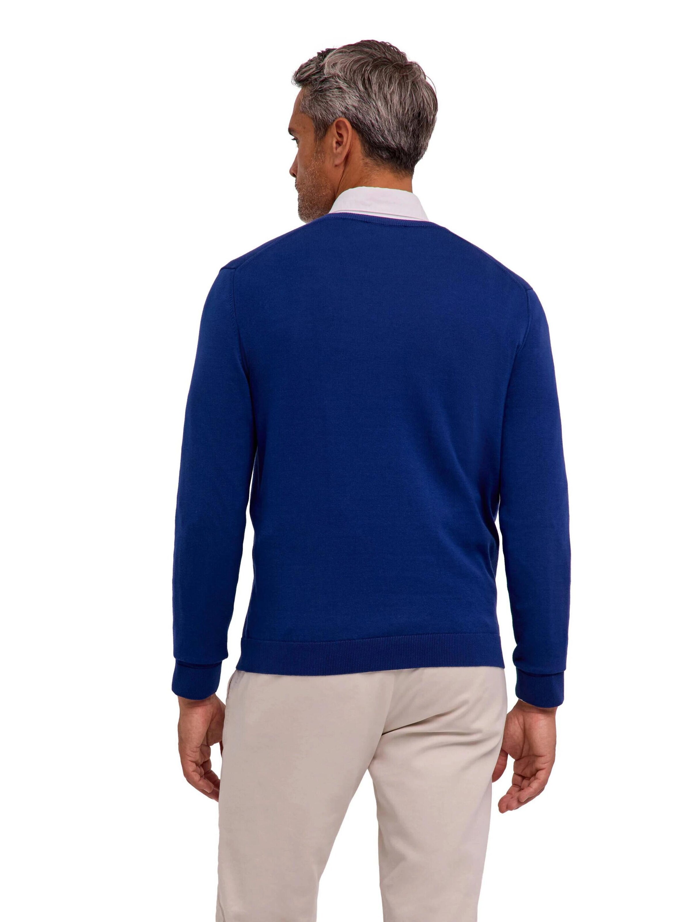 FALKE Sweater 'Cotton Knit' in Blue