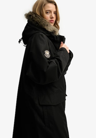 Manteau fonctionnel 'Everest' Superdry & Co en noir